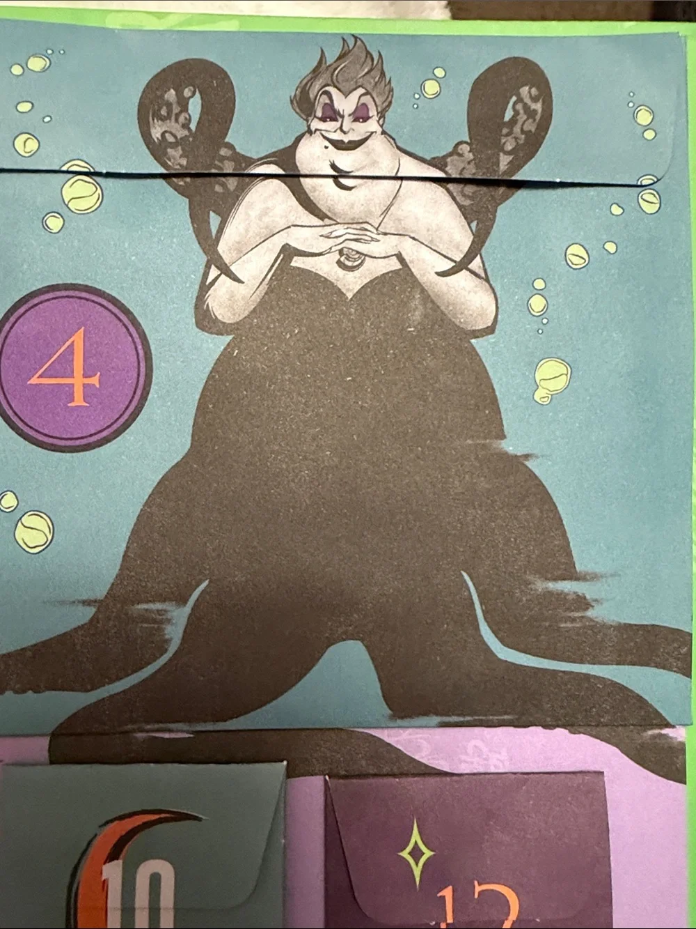 Disney Villains Halloween Book-13 Mystery Pockets packed w/ goodies/games/gifts!